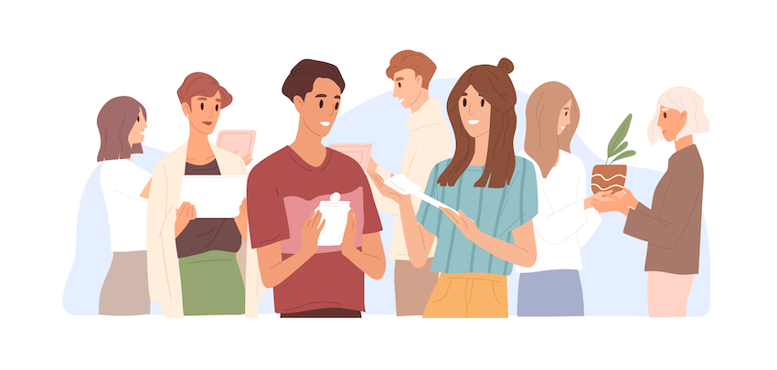 Showing Kindness - Friends Helping Eachother