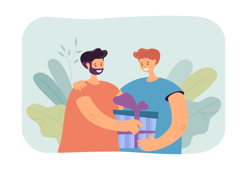 Sweet surprises - giving keepsake box