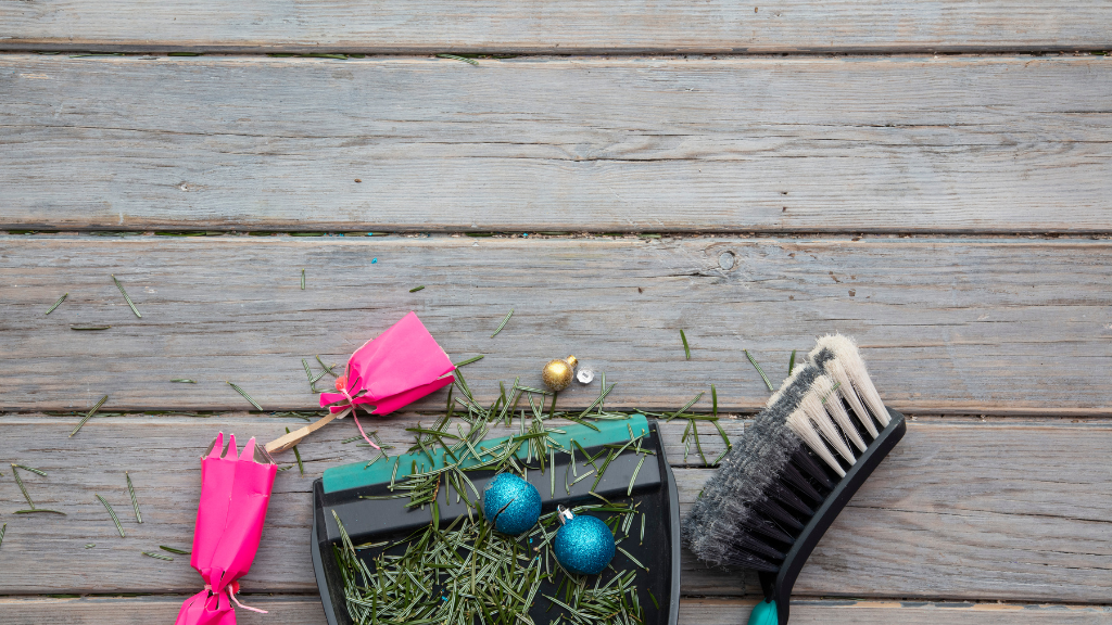 saying bye to christmas