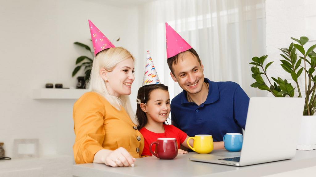 facetiming during birthday