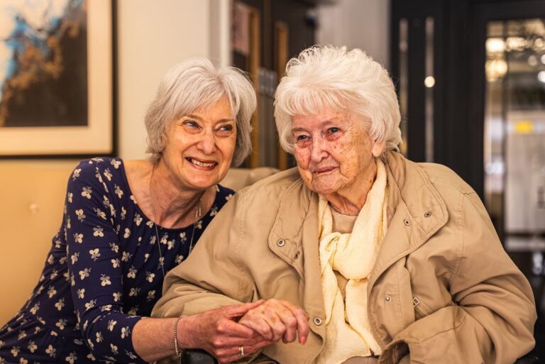 Anne and Jean on their Mother's Day outing